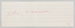 Louise Bourgeois. Nothing to Remember (set 2), from the series of folio sets (1-6). 2004-2006