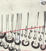 Louise Bourgeois. Rain Falling on Water. 2002
