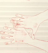 Louise Bourgeois. Untitled (no. 15) in 10 AM Is When You Come to Me (set 7), from the series of installation sets (1-10). 2006