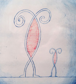 Louise Bourgeois. Father and Son. 2004