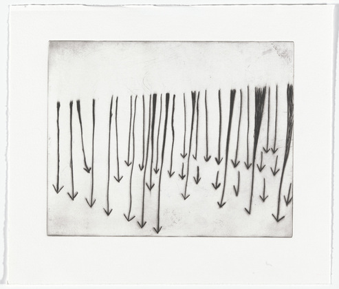 Louise Bourgeois. Rain Falling on Water. 2003
