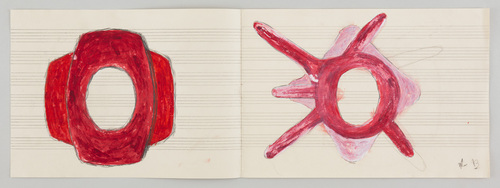 Louise Bourgeois. Untitled, no. 5, in Nothing to Remember (set 2), from the series of folio sets (1-6). 2004-2006