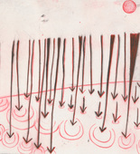 Louise Bourgeois. Rain Falling on Water. 2003