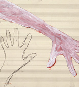 Louise Bourgeois. Untitled (no. 10) in 10 AM Is When You Come to Me (set 10), from the series of installation sets (1-10). 2007