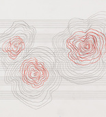 Louise Bourgeois. Untitled drawing, in Nothing to Remember (set 2), from the series of folio sets (1-6). 2004-2006