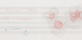 Louise Bourgeois. Untitled drawing, in Nothing to Remember (set 2), from the series of folio sets (1-6). 2004-2006
