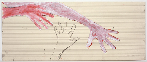 Louise Bourgeois. Untitled (no. 10) in 10 AM Is When You Come to Me (set 10), from the series of installation sets (1-10). 2007