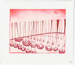 Louise Bourgeois. Rain Falling on Water. 2003
