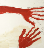 Louise Bourgeois. Untitled (no. 12) in 10 AM Is When You Come to Me (set 9), from the series of installation sets (1-10). 2007