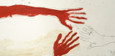 Louise Bourgeois. Untitled (no. 12) in 10 AM Is When You Come to Me (set 9), from the series of installation sets (1-10). 2007