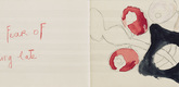 Louise Bourgeois. Untitled drawing, in Nothing to Remember (set 2), from the series of folio sets (1-6). 2004-2006