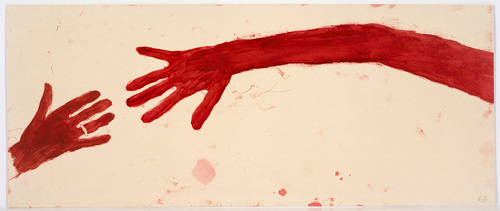 Louise Bourgeois. Untitled (no. 8) in 10 AM Is When You Come to Me (set 8), from the series of installation sets (1-10). 2006