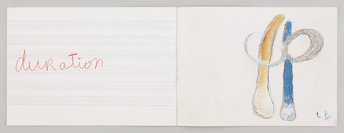 Louise Bourgeois. Untitled, no. 8, in Nothing to Remember (set 2), from the series of folio sets (1-6). 2004-2006