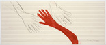 Louise Bourgeois. Untitled (no. 1) in 10 AM Is When You Come to Me (set 10), from the series of installation sets (1-10). 2007