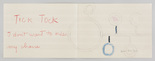 Louise Bourgeois. Untitled drawing, in Nothing to Remember (set 2), from the series of folio sets (1-6). 2004-2006
