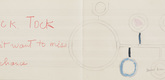 Louise Bourgeois. Untitled drawing, in Nothing to Remember (set 2), from the series of folio sets (1-6). 2004-2006