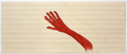 Louise Bourgeois. Untitled (no. 1) in 10 AM Is When You Come to Me (set 9), from the series of installation sets (1-10). 2007