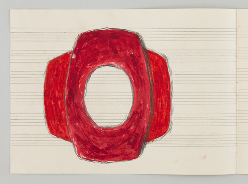 Louise Bourgeois. Untitled, no. 5, in Nothing to Remember (set 2), from the series of folio sets (1-6). 2004-2006