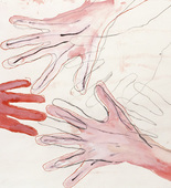 Louise Bourgeois. Untitled (no. 22) in 10 AM Is When You Come to Me (set 9), from the series of installation sets (1-10). 2007