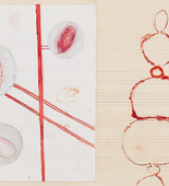 Louise Bourgeois. Untitled drawing, in Nothing to Remember (set 2), from the series of folio sets (1-6). 2004-2006
