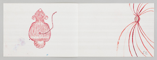 Louise Bourgeois. Untitled, no. 10, in Nothing to Remember (set 2), from the series of folio sets (1-6). 2004-2006