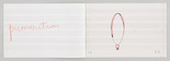 Louise Bourgeois. Untitled drawing, in Nothing to Remember (set 2), from the series of folio sets (1-6). 2004-2006