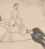 Louise Bourgeois. Untitled, plate 1 of 5, from the illustrated book, The Laws of Nature. 2006