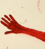 Louise Bourgeois. Untitled (no. 2) in 10 AM Is When You Come to Me (set 8), from the series of installation sets (1-10). 2006