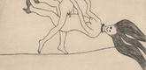 Louise Bourgeois. Untitled, plate 1 of 5, from the illustrated book, The Laws of Nature. 2006