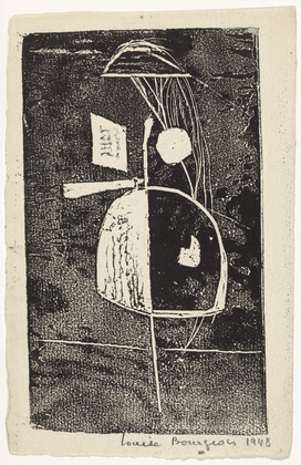 Louise Bourgeois. Dame. 1948