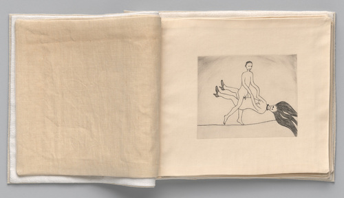 Louise Bourgeois. Untitled, plate 1 of 5, from the illustrated book, The Laws of Nature. 2006