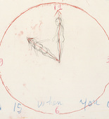 Louise Bourgeois. Untitled (no. 19) in 10 AM Is When You Come to Me (set 4), from the series of installation sets (1-10). 2006