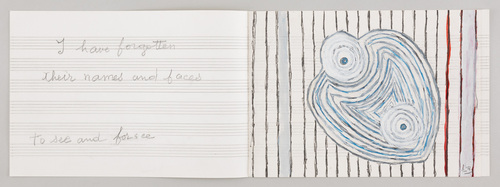 Louise Bourgeois. Untitled, no. 6, in Nothing to Remember (set 2), from the series of folio sets (1-6). 2004-2006