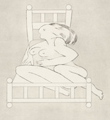 Louise Bourgeois. Untitled, plate 2 of 7, from the portfolio, Metamorfosis. 1999