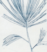 Louise Bourgeois. Untitled (Branch with Needles), in Les Arbres (3), from the editioned series of portfolios, Les Arbres (1-6). 2004