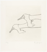 Louise Bourgeois. Untitled, plate 4 of 7, from the portfolio, Metamorfosis. 1999
