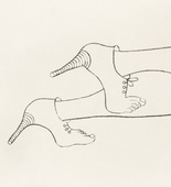 Louise Bourgeois. Untitled, plate 4 of 7, from the portfolio, Metamorfosis. 1999