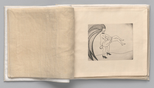 Louise Bourgeois. Untitled, plate 2 of 5, from the illustrated book, The Laws of Nature. 2006