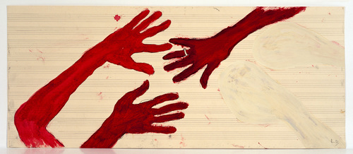Louise Bourgeois. Untitled (no. 18) in 10 AM Is When You Come to Me (set 6), from the series of installation sets (1-10). 2006