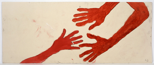 Louise Bourgeois. Untitled (no. 18) in 10 AM Is When You Come to Me (set 9), from the series of installation sets (1-10). 2007