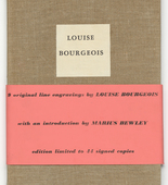 Louise Bourgeois. He Disappeared into Complete Silence, first edition (Example 1). 1947