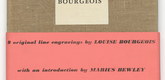 Louise Bourgeois. He Disappeared into Complete Silence, first edition (Example 1). 1947