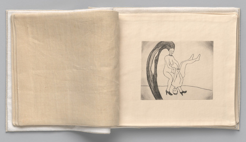 Louise Bourgeois. Untitled, plate 3 of 5, from the illustrated book, The Laws of Nature. 2006