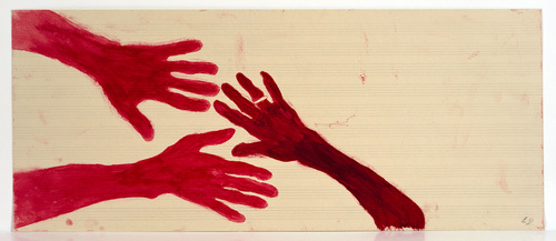 Louise Bourgeois. Untitled (no. 13) in 10 AM Is When You Come to Me (set 6), from the series of installation sets (1-10). 2006