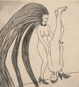 Louise Bourgeois. Untitled, plate 4 of 5, from the illustrated book, The Laws of Nature. 2006