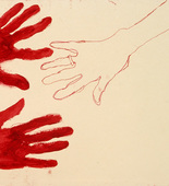 Louise Bourgeois. Untitled (no. 18) in 10 AM Is When You Come to Me (set 8), from the series of installation sets (1-10). 2006