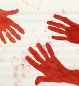 Louise Bourgeois. Untitled (no. 14) in 10 AM Is When You Come to Me (set 9), from the series of installation sets (1-10). 2007