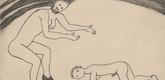 Louise Bourgeois. Untitled, plate 5 of 5, from the illustrated book, The Laws of Nature. 2006