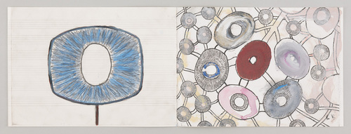 Louise Bourgeois. Untitled, no. 4, in Nothing to Remember (set 2), from the series of folio sets (1-6). 2004-2006