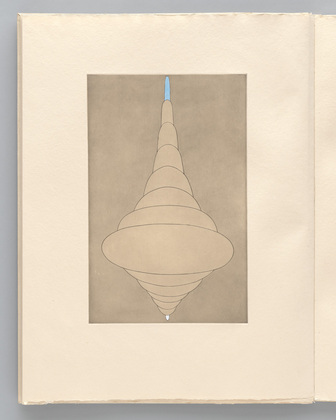 Louise Bourgeois. Untitled, plate 1 of 8, from the illustrated book, the puritan. 1990